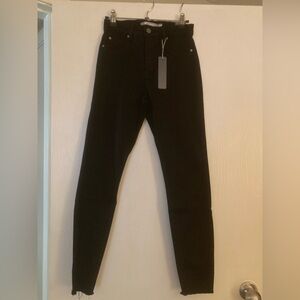 Black High-Waisted Pants Tractr “Mona high rise”
